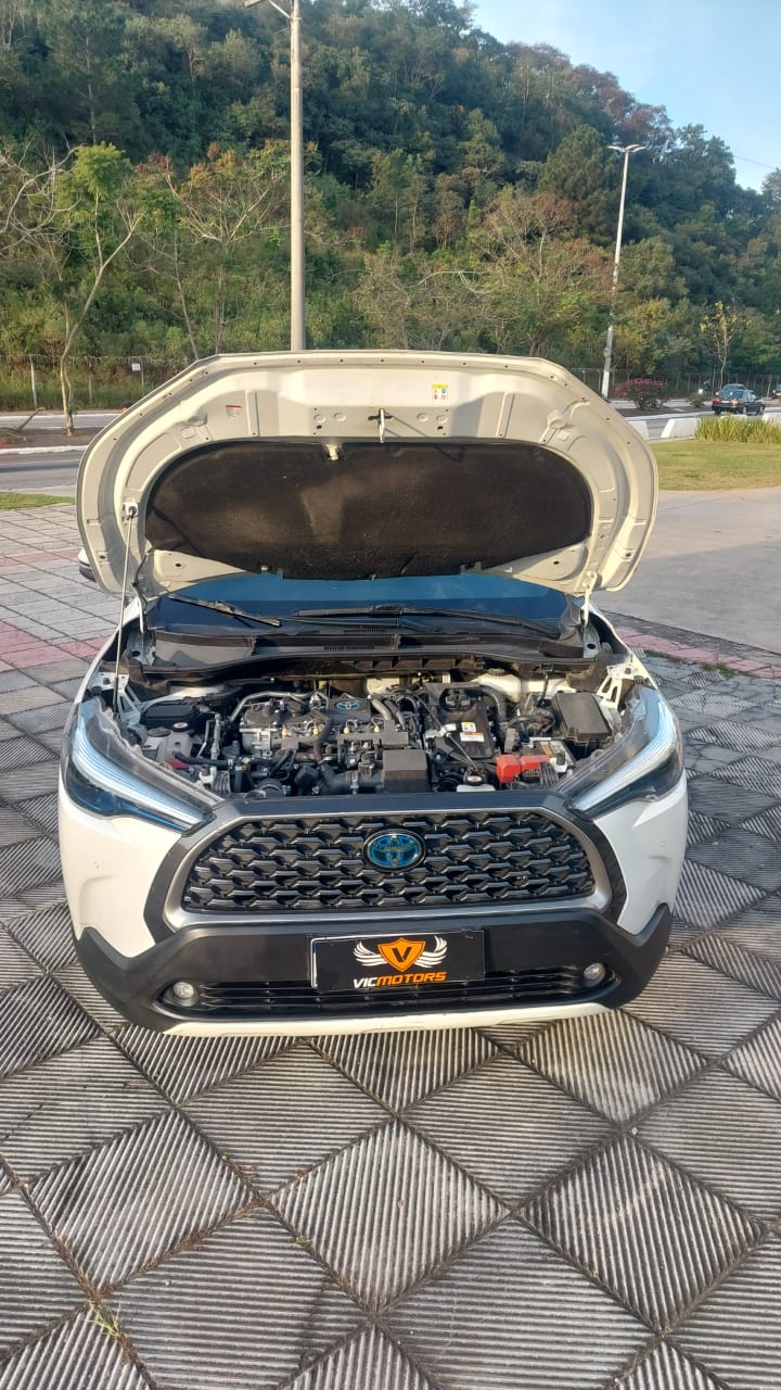 Corolla Cross 2023 XRV Hybrid 1.8 Flex automático completo - foto 8